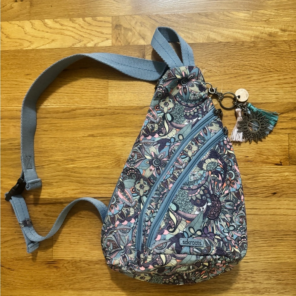 Sakroots Multicolor Sling Backpack